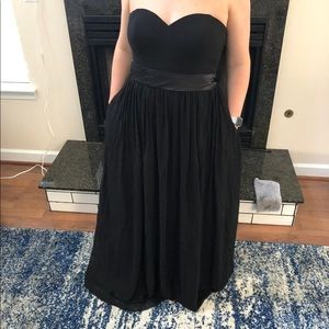 Azazie Fiona Black Dress